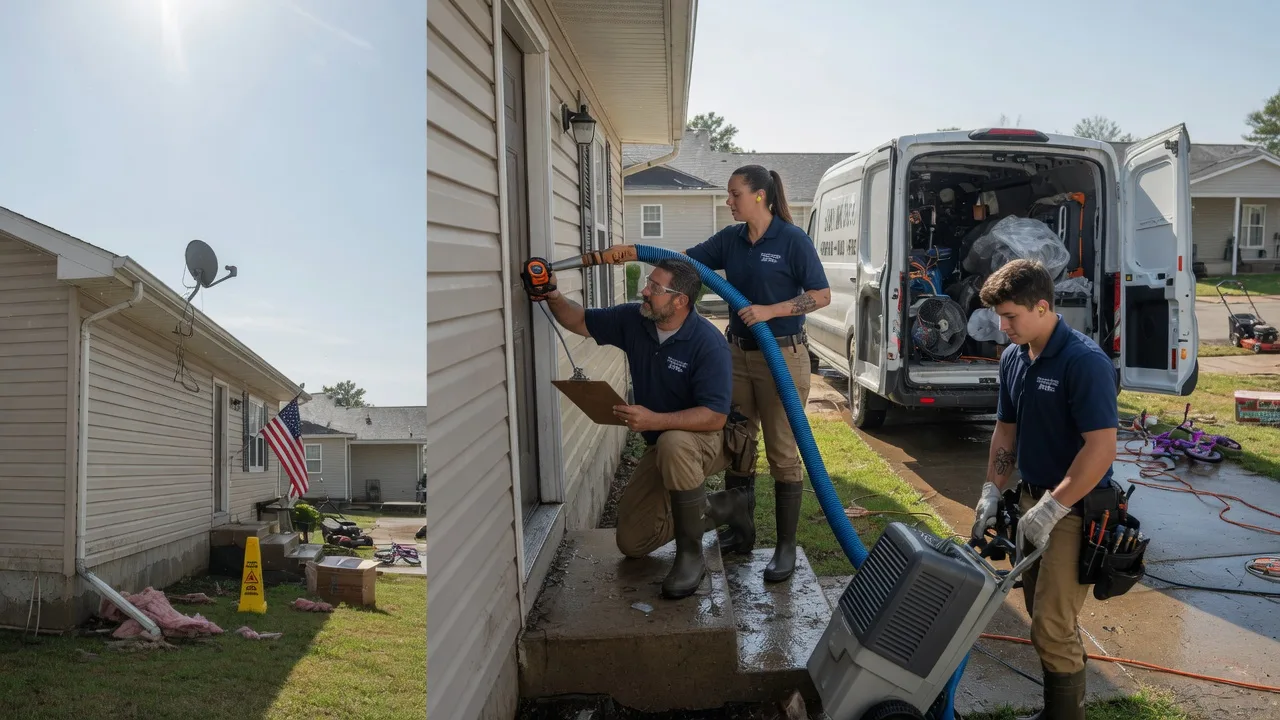 Ceiling Water Damage Restoration in Florence, AL near me